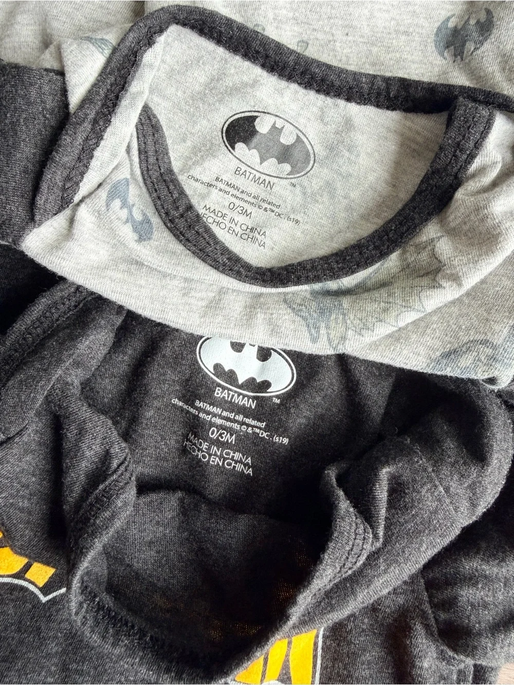 BATMAN | Baby Outfit Bundle | Rompers Set | 0-3 Months